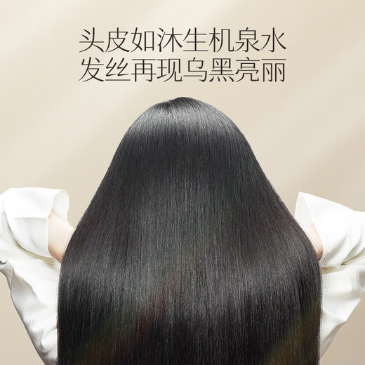 长发小寨长发小寨红瑶淘米水洗发水套装去屑控油蓬松洗头膏露液男女士 参乌洗发水400g+旅行装*2