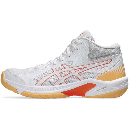 ASICS women's training shoes, cushioning performance, wear-resistant, non-slip support, lightweight design, synthetic leather material White 39
