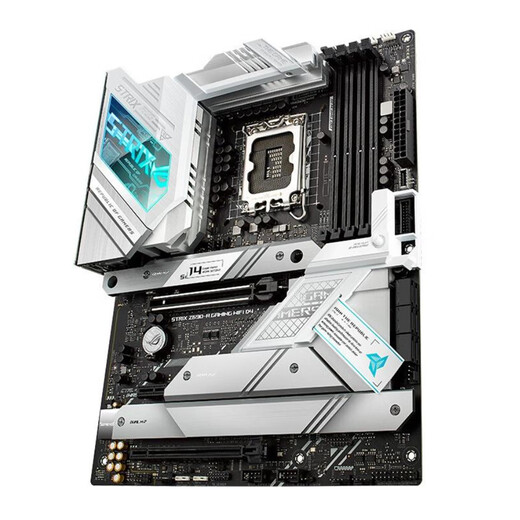 ASUS Gigabyte MSI B660 Z690 H610 Подержанная ручка настольная плата на рабочем компьютере компьютерной компьютерной платы Материнская плата Материнская плата подходит для 13.11.14 Generation Core Asus Rog Z690-A Wi-Fi Blowing Snow D4 90% Новое