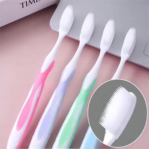 Yongman Nano Zahnbürste weiche Bürste Erwachsene Haus High-End Silicon Ingwer Schutz Erwachsener Schüler Home Pack Set weiche Pinsel-Nano 20 Flaschen