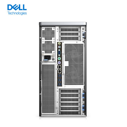 Dell Precision T7920 Tower Graphics Workstation Desktop Server Deep Learning Desktop Computer Deepseek Deployment Customized HT11I 2 Goldmedaillen 6230R (52 Kerne 2.1 GHz) 128G 1T Festkörperstaat +8t