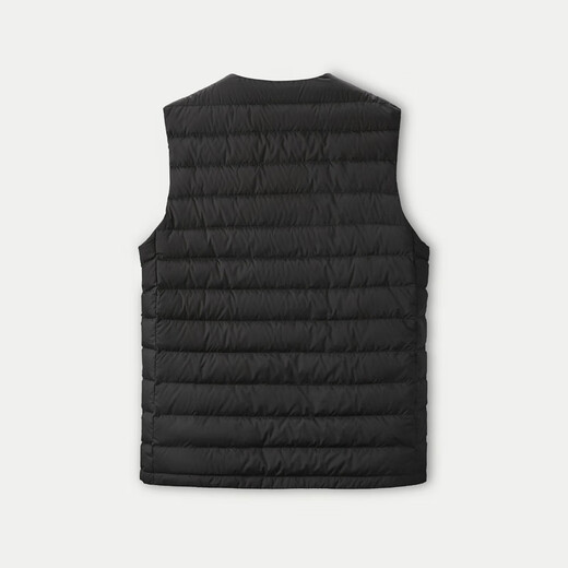 HLA Heilan Home Down Vest Men's Collection Round Neck Wear-Resistant Warm Vest Men's Spring and Autumn HWRBJ3W007A