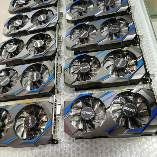 Yingchi GTX750TI 1050 1060 1660 99 Nuevo seguro de dos años Mito negro Wukong 3A CARIDA DE GRÁFICOS DE JUEGOS 3D Yingchi 1050 2G Tiger General