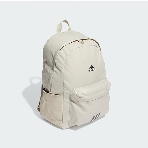 阿迪达斯adidas 男女运动休闲双肩包旅行包学生书包 IR9757 淡芝麻灰