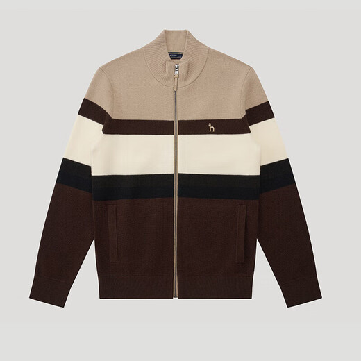 HAZZYS Men's Winter Men's Sweater Sheep Wool Cardigan Men's ABYZD0ACD03