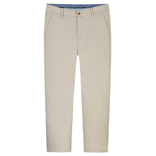 
Dancing with the wolf [bamboo pulp fiber] casual pants for men's spring and summer versatile men's casual nine-point pants 701 khaki 33
