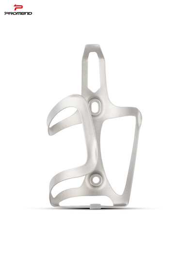 Promend bicycle water bottle rack mountain road folding bicycle titanium alloy lightweight side opening water cup holder riding accessories titanium color water bottle rack SHJ-25228-TI