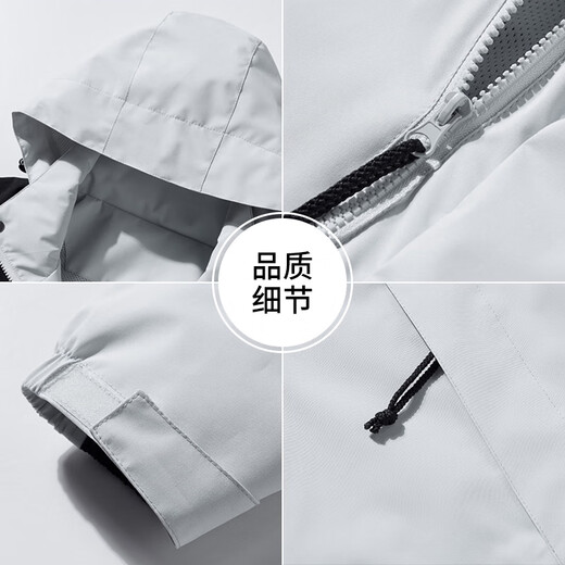 Western Camel (VANCAMEL) Jacket Men's Casual Sports Outdoor Jacket American Street Men's and Women's Top Jacket Tender Pink M