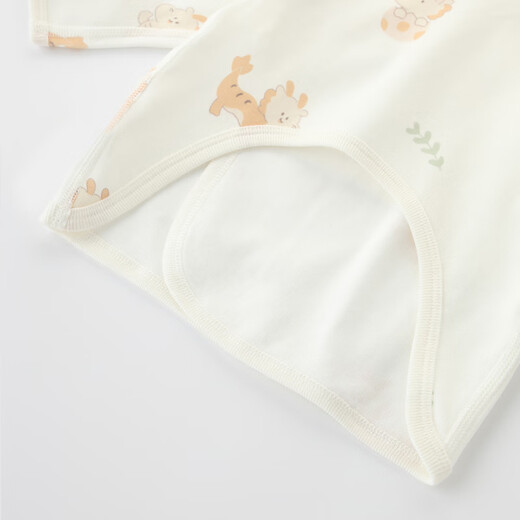 BALIPIG Cloud Mist Cotton Newborn Half Back Baby Cotton Clothes Autumn Monk Clothes Strappy Top Little Golden Dragon 52 cm