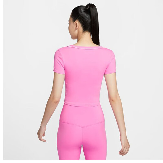 Nike (NIKE) [Jinlang Sports] Women's Dri-FIT breathable quick-drying short sleeve top HM4584-675 HM4584-675 L
