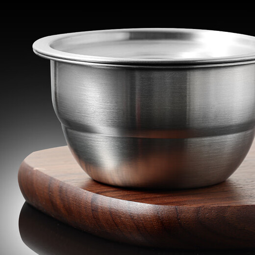 Baijie 304 stainless steel bowl, steamed egg bowl, baby food supplement tool, steamed egg custard, special steamed rice bowl, stew pot