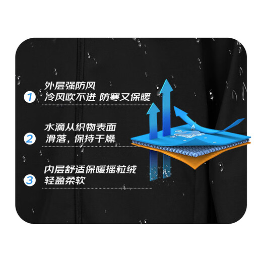 Under Armor UA Sports Jacket Men's Early Spring Velvet Hooded Woven Jacket Outdoor Windproof Casual Sportswear Black 24600408-001 XL (Recommended weight 160-180Jin Jin equals 0.5 kg)