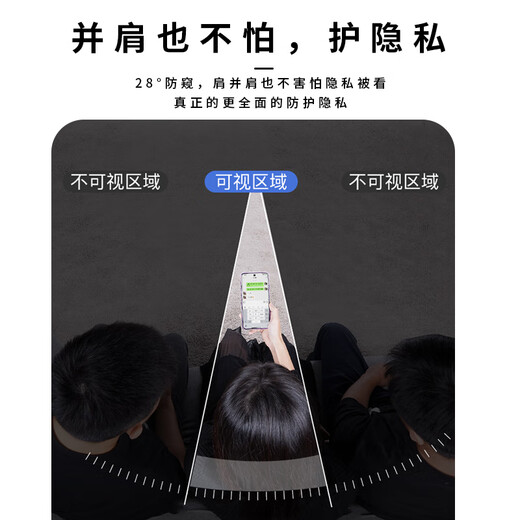 Smorss适用华为Matex6防窥钢化膜huawei mateX6典藏版手机膜折叠屏外屏保护膜全覆盖防刮高清抗指纹