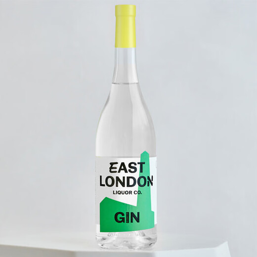 East London Gin Original Bottle Imported Foreign Liquor Gin Mixing Base East London Dry Gin 700mL 1 Bottle