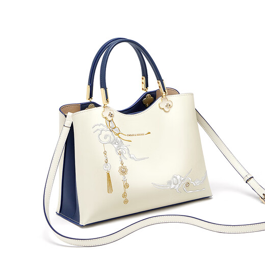 Cnoles handbag women's large capacity high-end brand gift for girlfriend and wife's birthday single shoulder crossbody bag