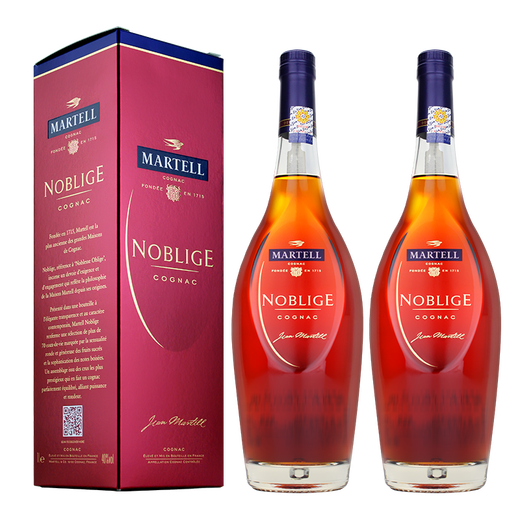 马爹利名士1000mL老包装 干邑白兰地法国进口洋酒名仕2斤装中秋父亲送礼 父亲朋友送礼 1000mL 2瓶