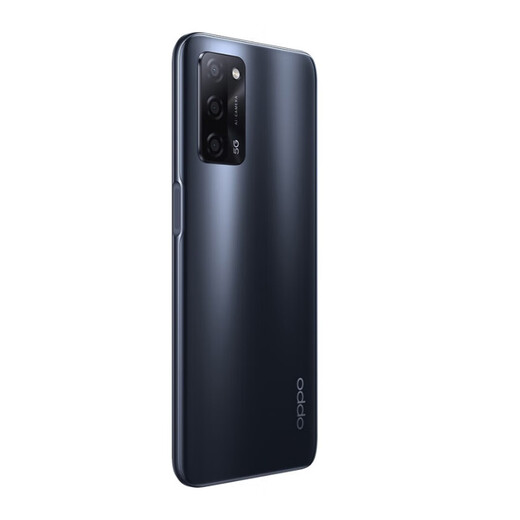 【白条免息】OPPO A55 5G全网通 5000mAh6.5英寸后置AI三摄亿级像素 二手手机 律动黑 4+128G 95新