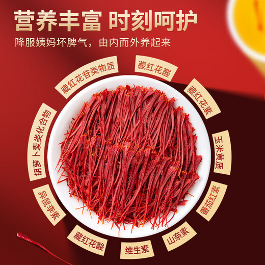 Juhetai Tibetan saffron gift box 8 cans of 8 cans of gifts for mothers on National Day and Mid-Autumn Festival