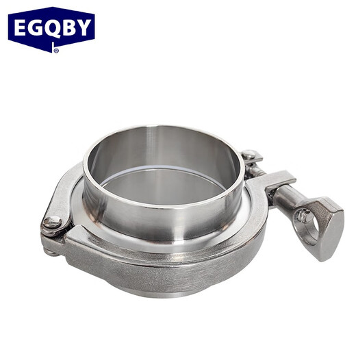 EGQBY 316L stainless steel clamp set 304 clamp + 2 welded joints + 1 PTFE gasket 219*3 chuck 235 stainless steel