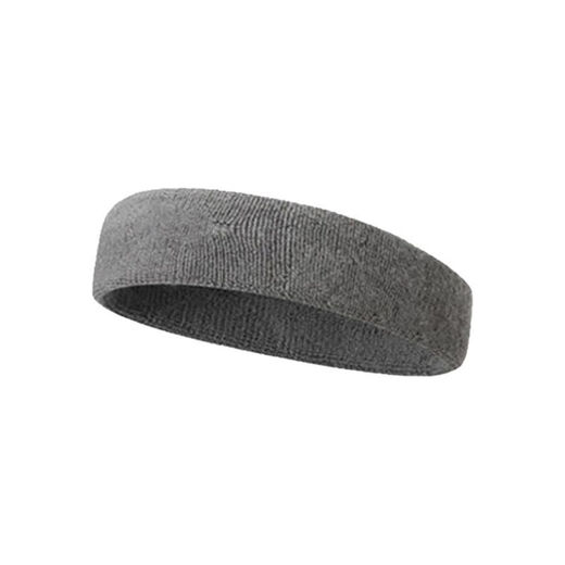 La banda para la cabeza de cabeza que absorbe el sudor de sudor, la banda para el cabello transpirable para hombres y mujeres al aire libre, la cabeza de la cabeza de la cabeza de la cabeza de la cabeza de la cabeza de la celebridad [el mismo estilo de celebridades] negro + gris
