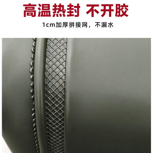 Hongshiyu waders, half-length waders, waterproof fish trousers, wading trousers, rain pants, one-piece full-body reservoir lower body men's fishing suit, 85 silk yellow three-in-one mesh half-length 42 (sports shoe size)