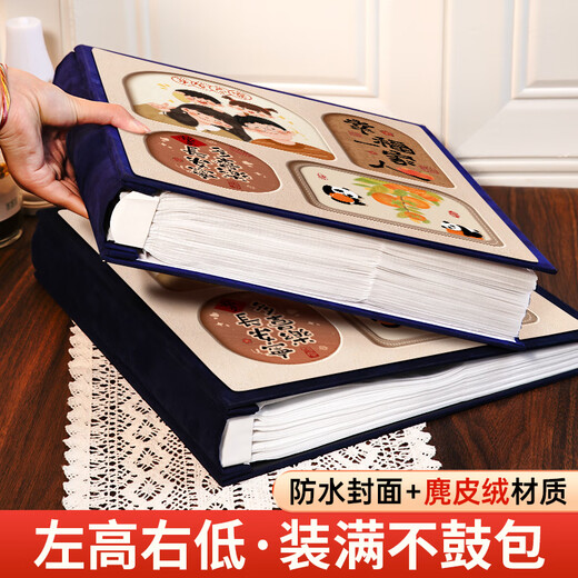 相册本纪念册照片定制宝宝成长相片冲印家庭影集全家福大容量收纳手册 幸福一家人-小公主 【送礼盒】混装567810寸694张