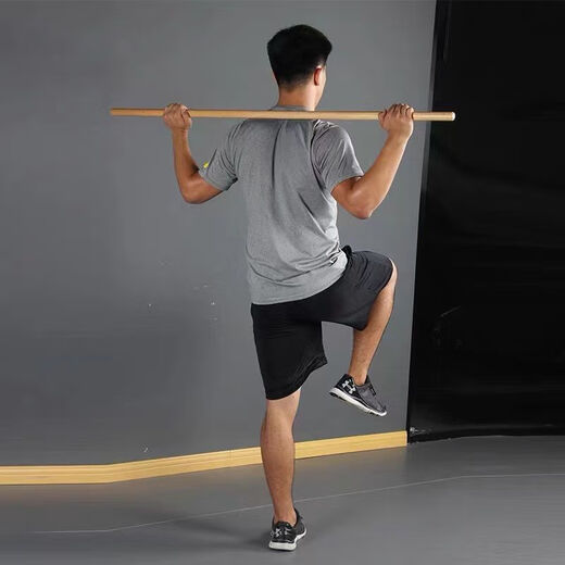 Vinoa yoga Pilates training equipment evaluation stick spine stick fitness stick rehabilitation wooden stick body stick 1.2 meters thick 2.3 cm paulownia wood 1 meter long