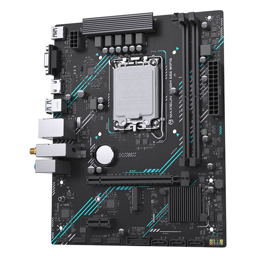 英特尔（Intel）12代酷睿CPU处理器 铭瑄H610主板CPU套装 板u套装 H610M 666 WIFI6 D4 i3-12100 盒装