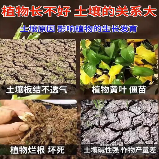 Soil Activator Black Water Fertilizer Improves Hardening and Loosening No Deep Plowing Vegetable Garden Soil Loosening Artifact 1kg 1 Bag Can Use Five Mu of Land