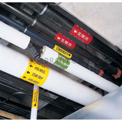 BRADY贝迪 BBP85打印耗材（B595）室内外胶带国家电网电信局电杆标识 13562（B85-250X15M-595-WT）