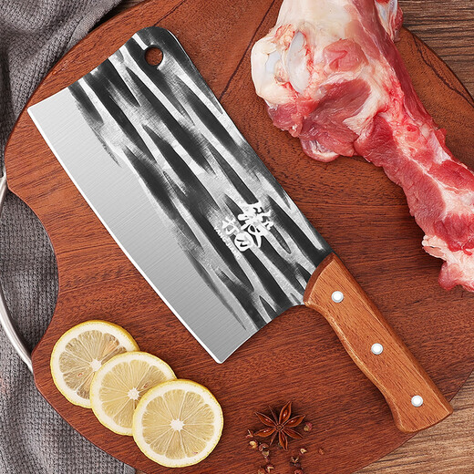 PLYS household bone chopping knife, kitchen forged kitchen knife, household thickening bone chopping knife, special knife for chopping bones