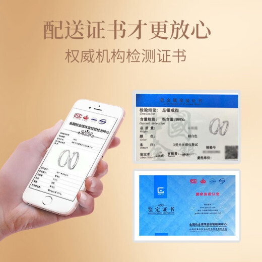 Tsful999纯银对戒情侣戒指一对求婚戒学生送女朋友生日礼物纪念日实用 【爱你如初】999银情侣戒指