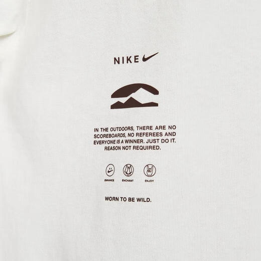 Nike (Nike) Urlaubsgeburtstagsgeschenk Ssentials Herren-langärmeliges T-Shirt für Sommer Neue lose Baumwolle Casual HF6173 133 SAIL White XL