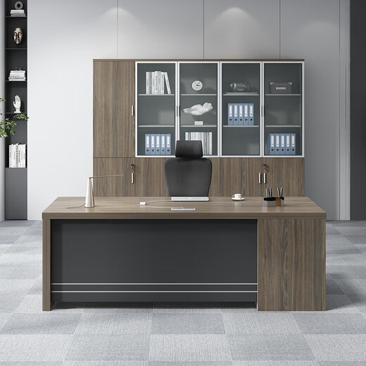 Lanran desk computer study desk manager supervisor desk boss desk staff desk 1.8 meters