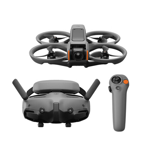 DJI Avata 2 Drone Crossing Photographie aérienne HD Professional Immersive Flying Glasses Exploration Set HD Premier angle 10 km Aircraft télécarri