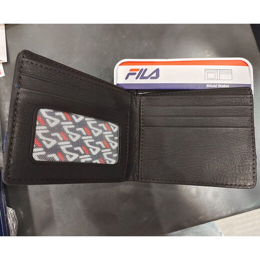 FILA hommes nouvelle mode Portable pliant court portefeuille porte-cartes en cuir chinois saint valentin FF-GS12529AQ