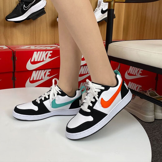 耐克（NIKE）女鞋夏季新款Court Borough低帮板鞋休闲鞋复古运动鞋 FD9918-181鸳鸯配色 39