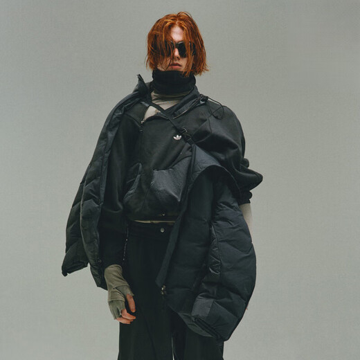 阿迪达斯 （adidas）x HAMCUS 联名男女羽绒服马甲休闲外套运动长裤 IU4839 羽绒马甲 XS
