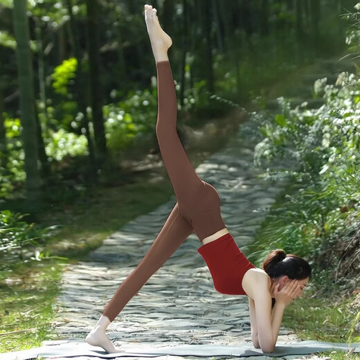 Shuangxiu Yoga Top Vest Women's Outer Wear Ankora Red 2025 New Sports Fitness Pilates Training Wear with Chest Pad Ankora Red Top L (115-125)