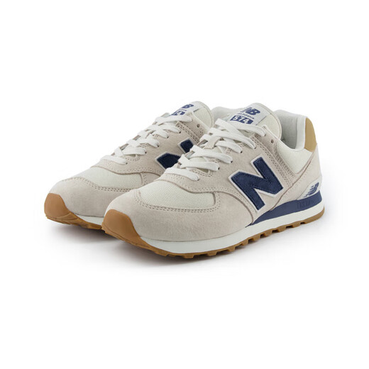 NEW BALANCE Casual Shoes Men's Shoes Women's Shoes Retro Comfortable Breathable Versatile Light Sports Shoes 574 Series ML574LGI 40.5