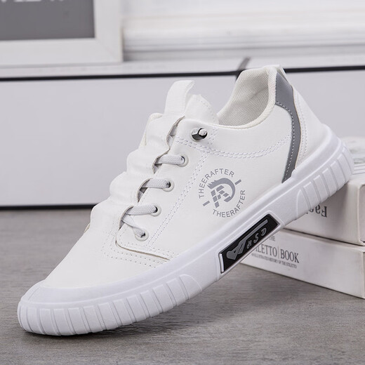 Changxiang Huili shoes for men 2025 spring and summer new style breathable student sports and casual men's shoes white shoes men's soft sole shoes FH-Dingli XF719 white 39