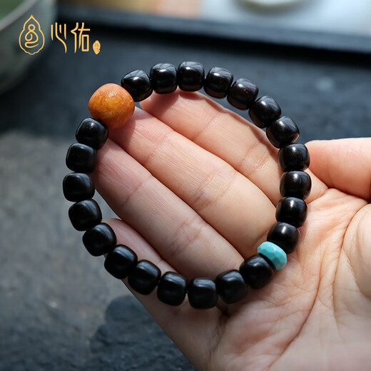 Xinyou Russian material natural old beeswax single beads loose beads old barrel beads pier diy with beads separated beads top beads star and moon accessories old weathered pattern 10mm old single beads