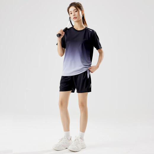维多利亚旅行者运动套装女跑步速干衣篮球羽毛球服夏季运动短裤T恤瑜伽健身服