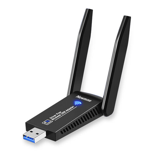 Newmine 1800M Gigabit 5G dual-band e-sports wireless network card WIFI6 USB interface notebook desktop wireless receiver wifi transmitter