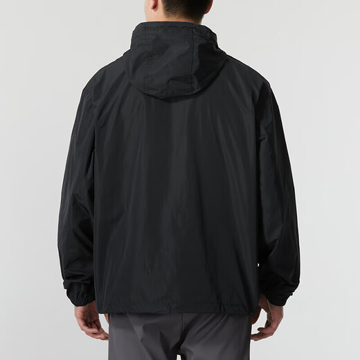 NIKE men's spring new woven hooded half-zip sweatshirt sports casual pullover jacket FN3893-010 L