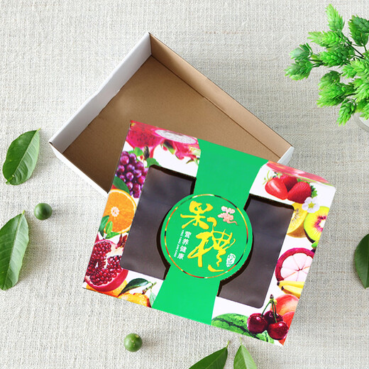 10jin [Jin ist gleich 0,5 kg] Fruchtgeschenk -Verpackungsbox Carton Carton Color Box Pfirsich Traube Apfel Mango World Cover 1049/Red World Cover 8jin [Jin entspricht 0,5 kg]
