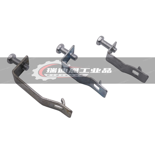 Customized applicable bridge cover buckle, weld-free buckle lock, wire trough buckle, galvanized bridge accessories, fixed cable tray, small size includes 100 screws