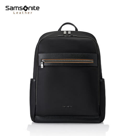 Mochila para hombres Samsonite Mochila de 16 pulgadas Bolso de computadora de 16 pulgadas Cowndhide Cowhide Leather Big Mackpack Gift 45Q*09013