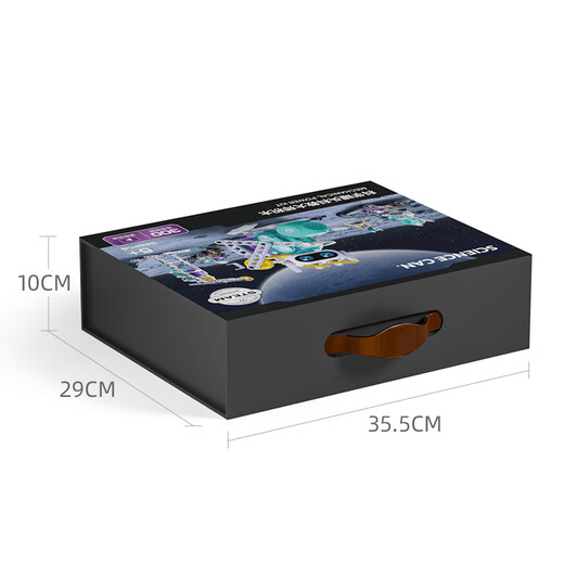 Science Can Makers Programming Bloum Blocs Boad Box Science and Education Master App Remote Control Control's Robot's Toy Birthday Gift Science and Education Master Building Blocs [Button Manual Control]