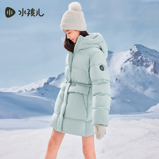 Souhait Kinderkleidung Girls Mid-Length Down Jacke für Winter Kinderdicke Jacke für Wärme Yachuanqing SHSDGD01CR673G69 140